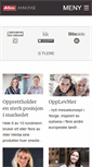 Mobile Screenshot of annonse.dagbladet.no